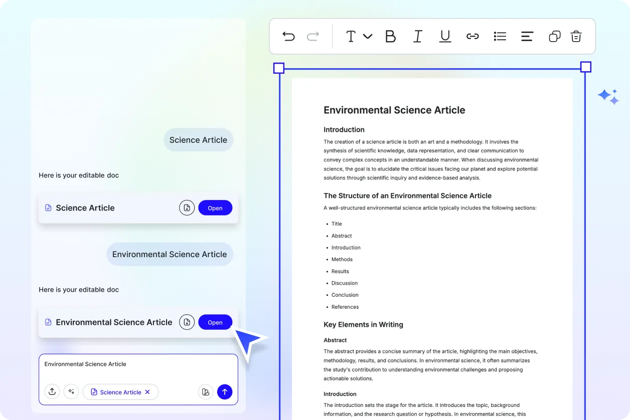 Free AI Science Article Generator, Free Science Article Maker Online